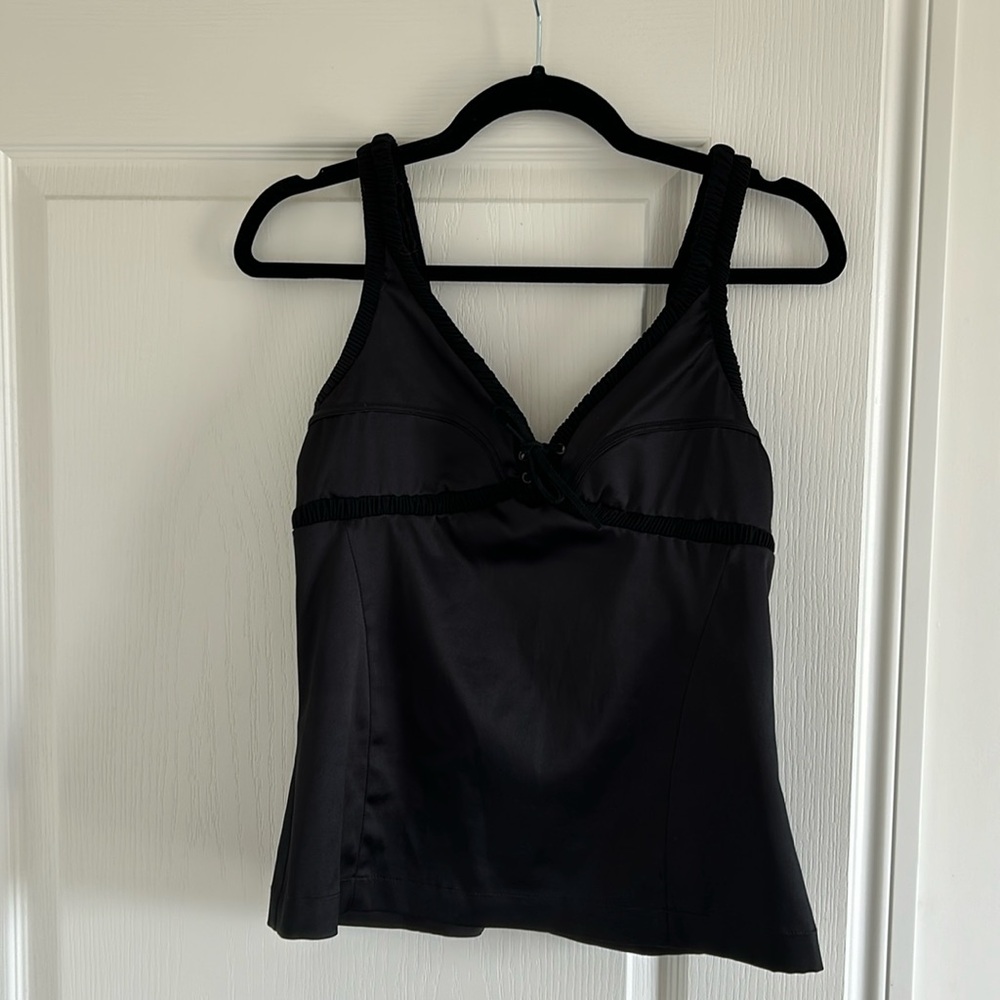 Roberto Cavalli Black Tank Top